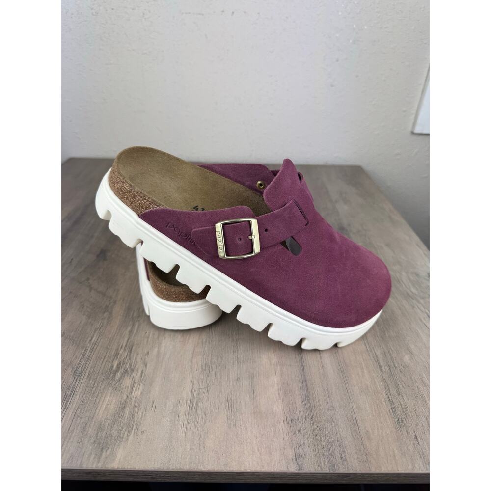 Birkenstock Papillo Boston Chunky platform clogs